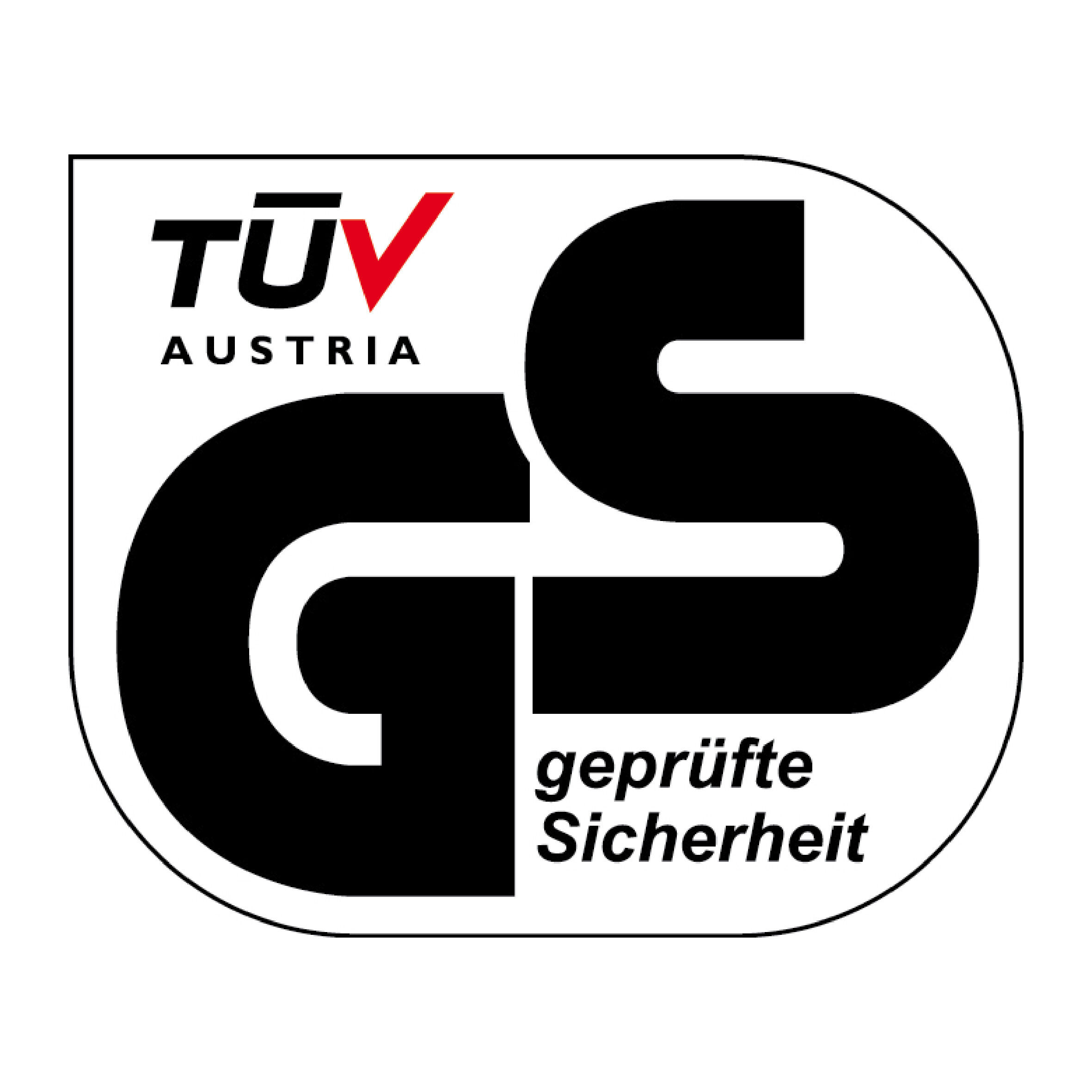 TÜV Austria geprüfte Sicherheit